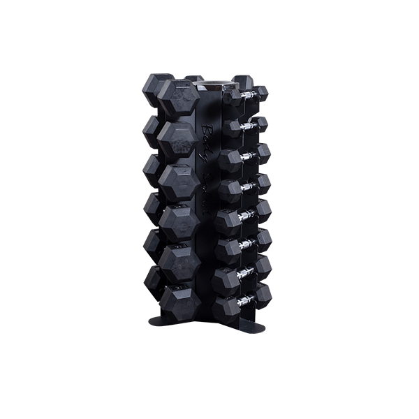 Body Solid - 3-Sided Vertical Dumbbell Rack (GDR80)
