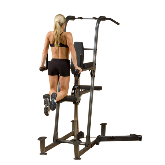 Body Solid - FUSION Weight-Assisted Dip & Pull-Up Station (FCDWA)