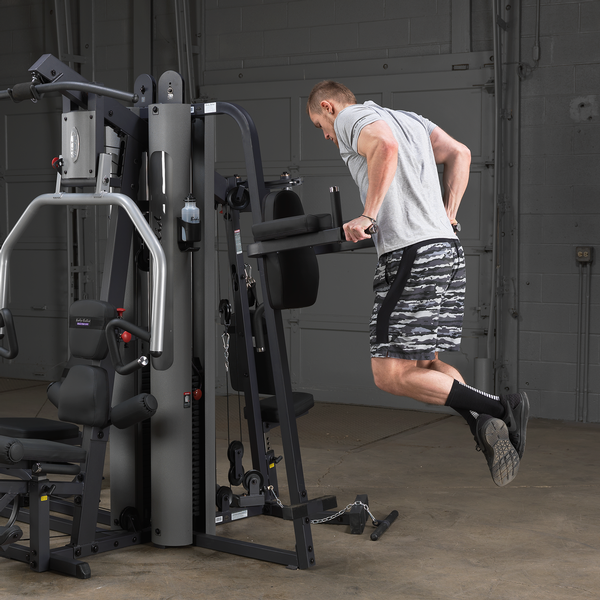 Body Solid - Vertical Knee Raise and Dip Station for G9S (GKR9)
