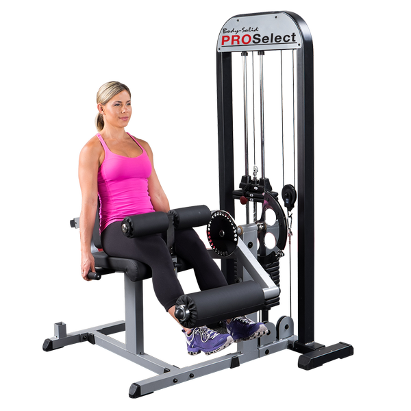 Leg Extension & Leg Curl Station - Pro Select - Body Solid (GCEC-STK)