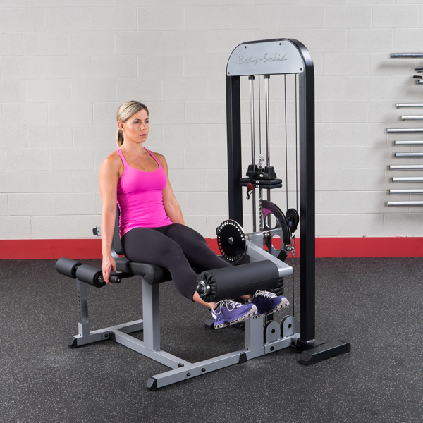 Leg Extension & Leg Curl Station - Pro Select - Body Solid (GCEC-STK)