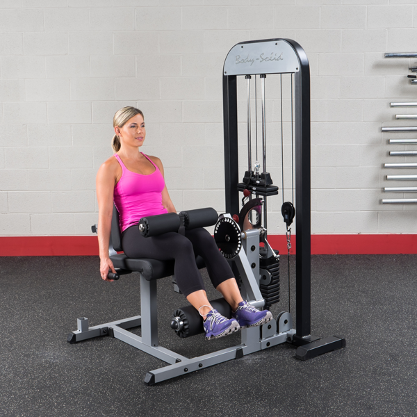 Leg Extension & Leg Curl Station - Pro Select - Body Solid (GCEC-STK)