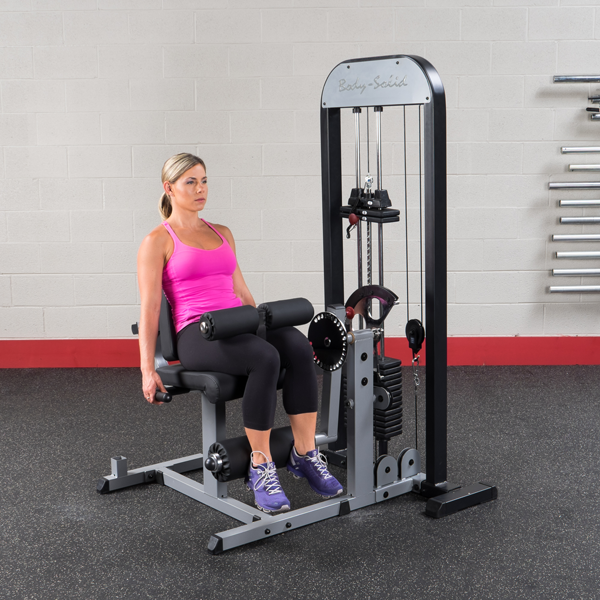 Leg Extension & Leg Curl Station - Pro Select - Body Solid (GCEC-STK)