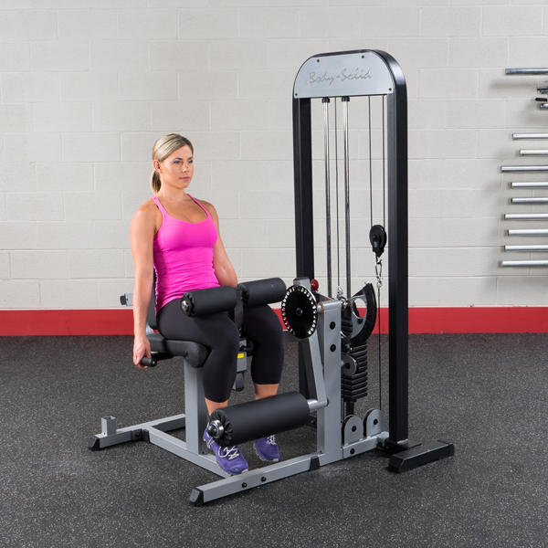Leg Extension & Leg Curl Station - Pro Select - Body Solid (GCEC-STK)