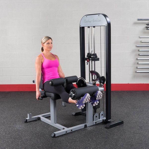 Leg Extension & Leg Curl Station - Pro Select - Body Solid (GCEC-STK)