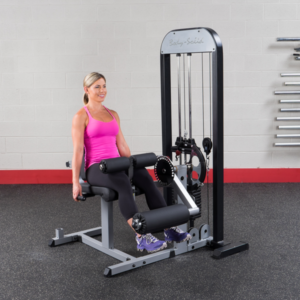 Leg Extension & Leg Curl Station - Pro Select - Body Solid (GCEC-STK)