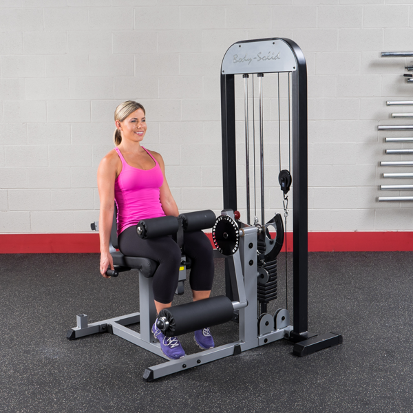 Leg Extension & Leg Curl Station - Pro Select - Body Solid (GCEC-STK)