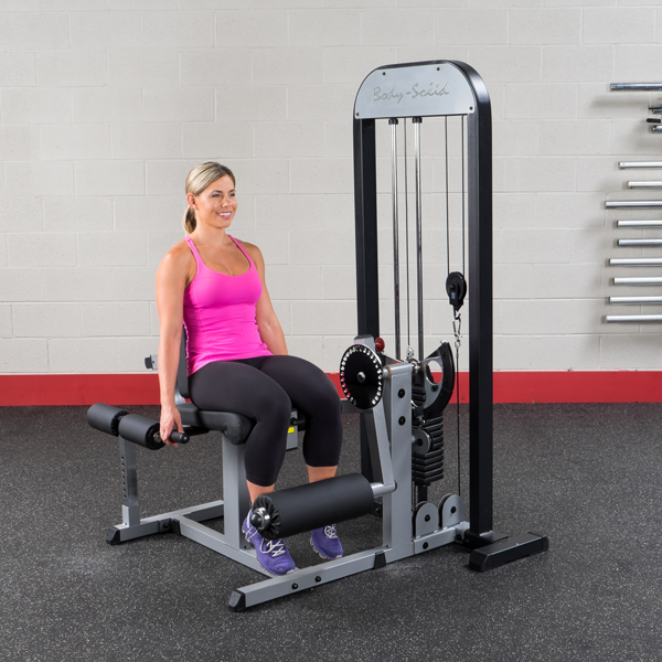 Leg Extension & Leg Curl Station - Pro Select - Body Solid (GCEC-STK)