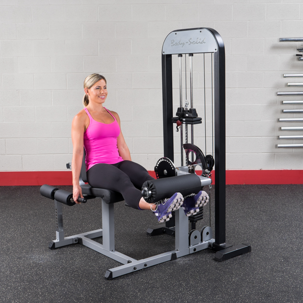 Leg Extension & Leg Curl Station - Pro Select - Body Solid (GCEC-STK)
