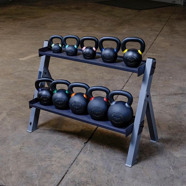 Body Solid - Dual Dumbbell & Kettlebell Rack (GDKR100)
