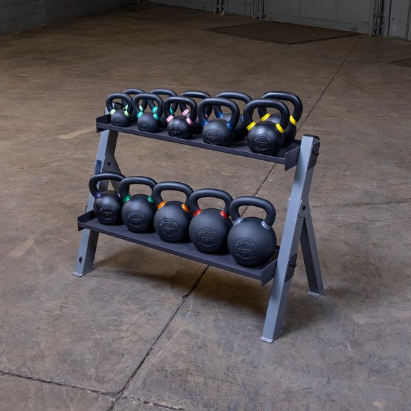 Body Solid - Dual Dumbbell & Kettlebell Rack (GDKR100)