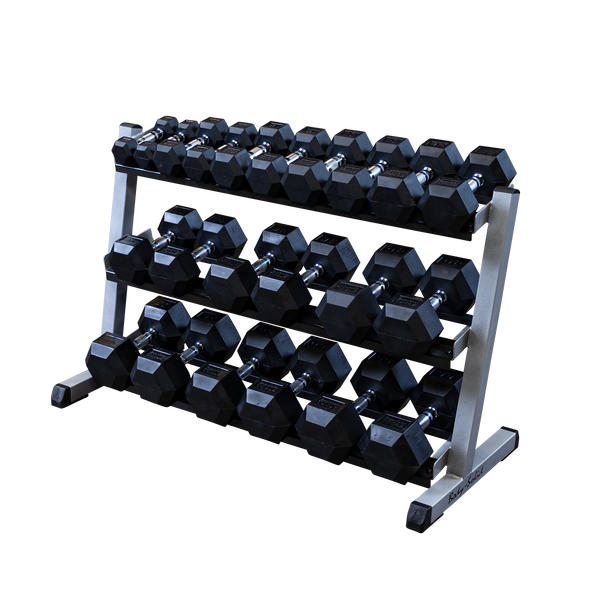 Body Solid - 48" 3-Tier Dumbbell Rack (GDR48B)