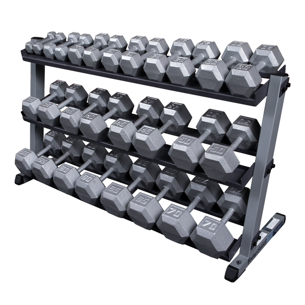 Body Solid - 60" 2-Tier Dumbbell Rack (GDR60B)