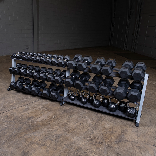 Body Solid - 60" 2-Tier Dumbbell Rack (GDR60B)