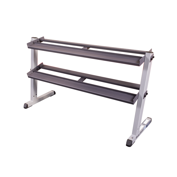 Body Solid - 60" 2-Tier Dumbbell Rack (GDR60B)
