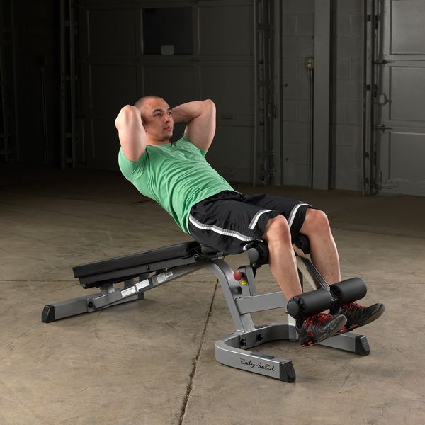 Body Solid - Duty Flat Incline Decline Bench (GFID71)