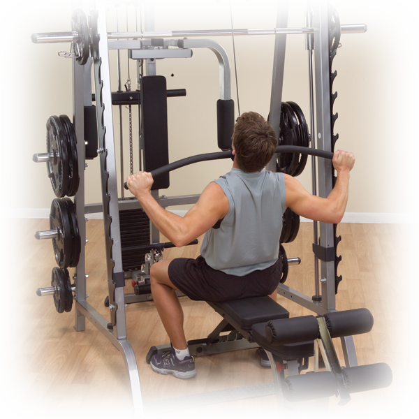 Body Solid - Lat Attachment for Series 7 Smith Machine (GLA348BS)