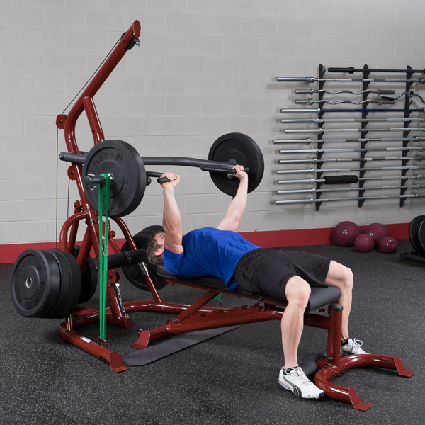 Body Solid - Corner Leverage Gym Package (GLGS100PB4)