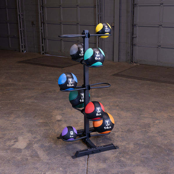 Body Solid - Medicine Ball and Wall Ball Rack (GMR20)