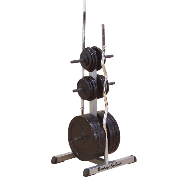 Body Solid - Standard Plate Tree & Bar Holder (GSWT)