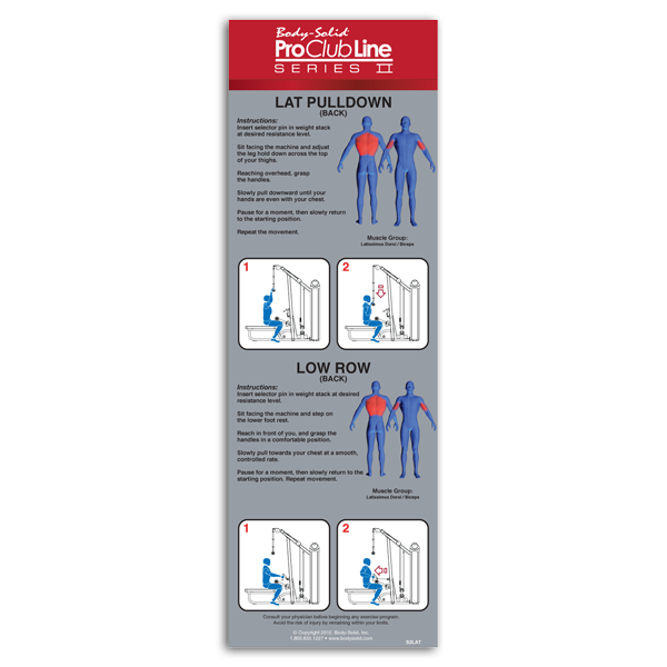 Pro Clubline - Series II LAT Pulldown & Seated Row (S2LAT)