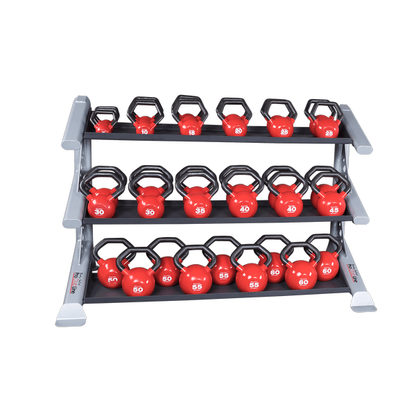 Pro Clubline - 3 Tier PCL Kettlebell Rack (SDKR1000KB)