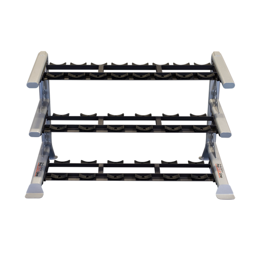 Pro Clubline - 3 Tier Saddle Dumbbell Rack (SDKR1000SD)