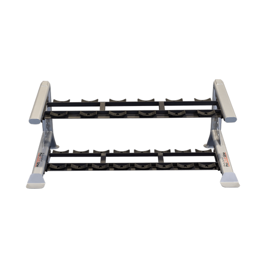 Pro Clubline - 2 Tier Saddle Dumbbell Rack (SDKR500SD)