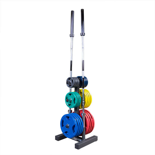 Body Solid - Olympic Plate Tree & Bar Holder (WT46)
