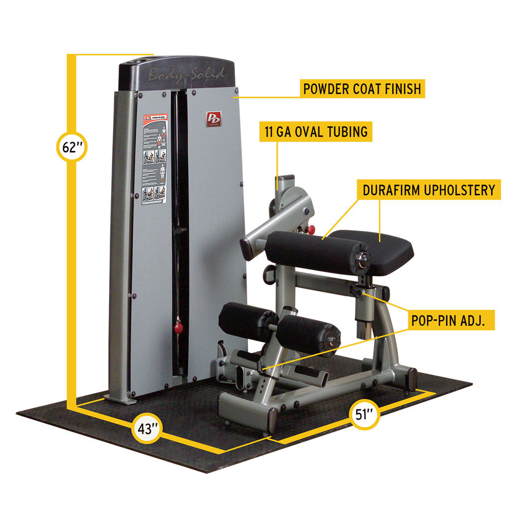 Dual Ab &amp; Back Machine - Pro Clubline DABB