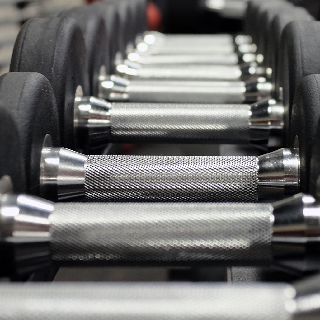 Rubber Round-Head Dumbbell Set - Body-Solid SDPS900