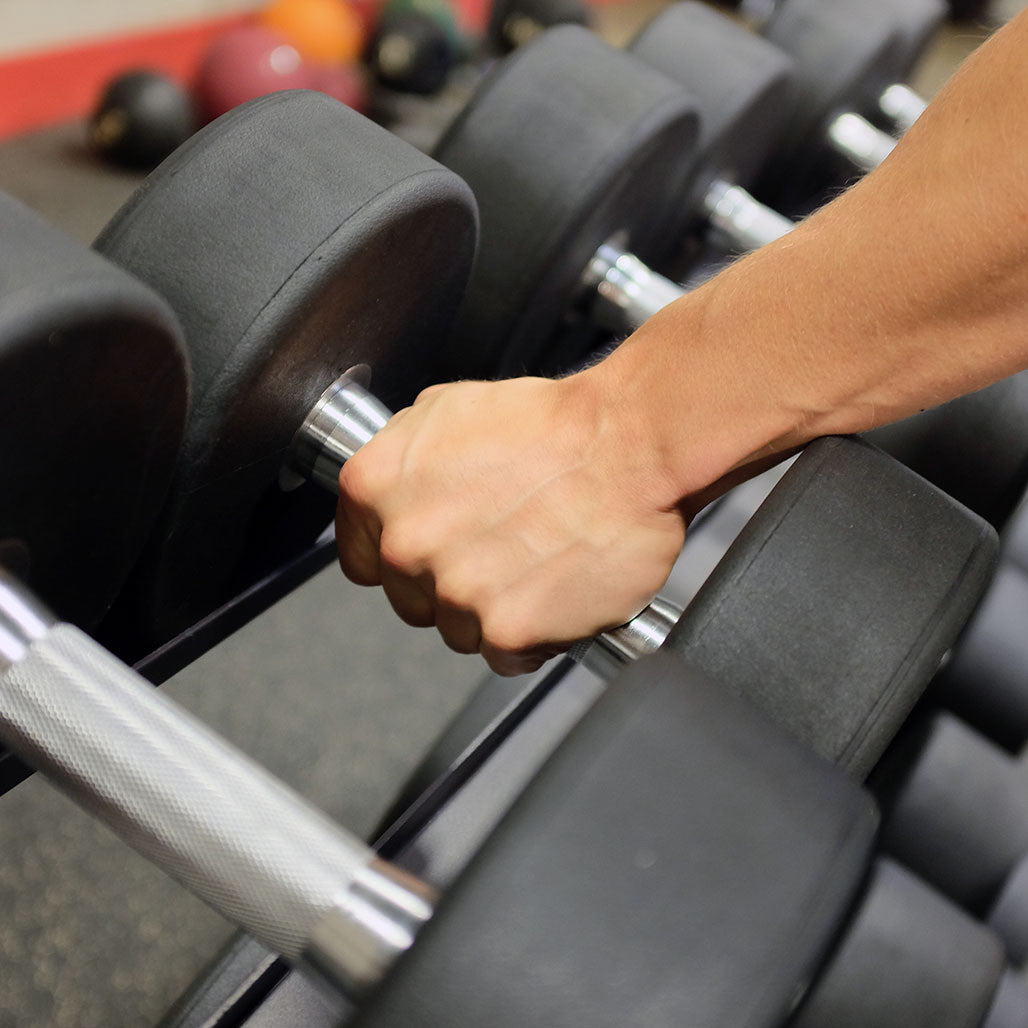 Rubber Round Dumbbell Pair - Body-Solid