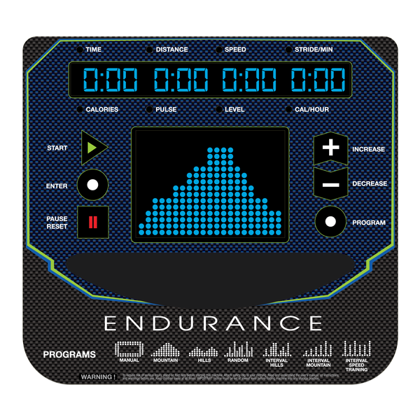 Endurance - E400 Elliptical Trainer (E400)