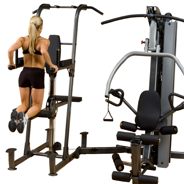 Body Solid - FUSION Weight-Assisted Dip & Pull-Up Station (FCDWA)