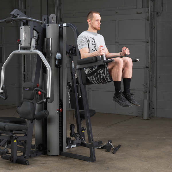 Body Solid - Vertical Knee Raise and Dip Station for G9S (GKR9)