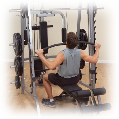 Body Solid - Lat Attachment for Series 7 Smith Machine (GLA348BS)