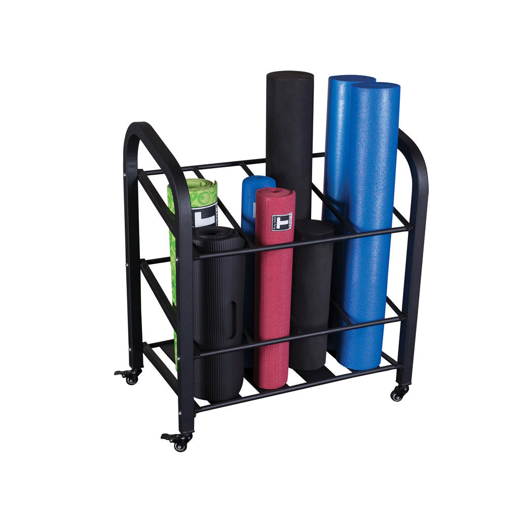 Body Solid -  Foam Roller and Yoga Mat Rack (GYR500)