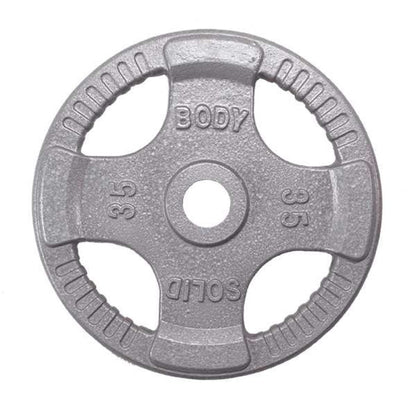 Olympic Cast Grip Plate Pair - Body-Solid