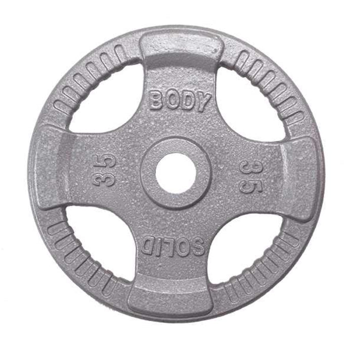 Olympic Cast Grip Plate Pair - Body-Solid