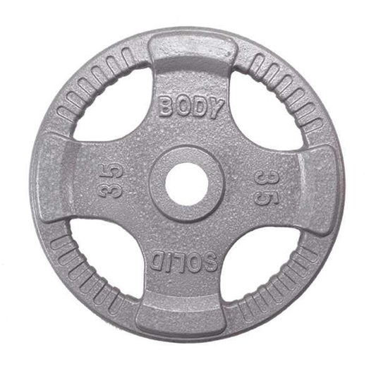 Olympic Cast Grip Plate Pair - Body-Solid