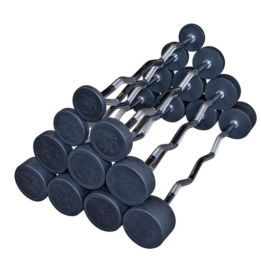 Fixed Curl Barbell Pack - Body-Solid SBZS650