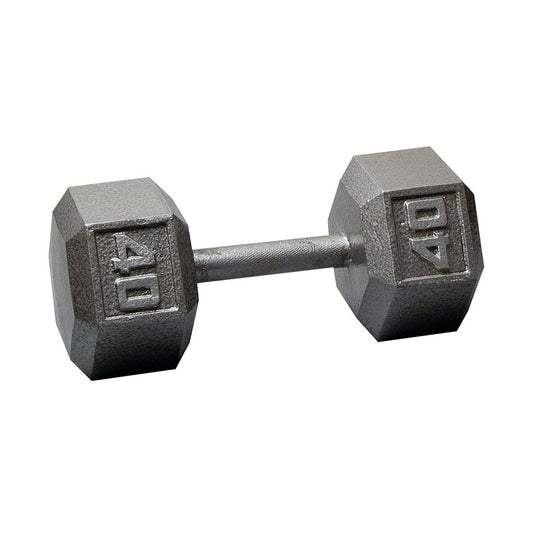Cast Iron Hex Dumbbell Pair - Body-Solid