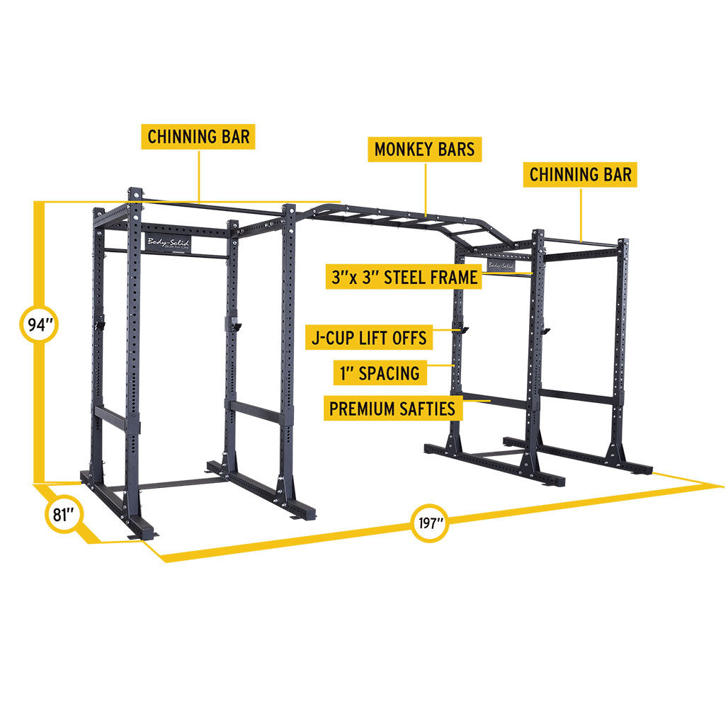 Double Power Rack Package - Pro Clubline SPR1000DB