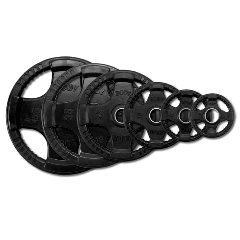 Olympic Rubber Grip Plate Pair - Body-Solid