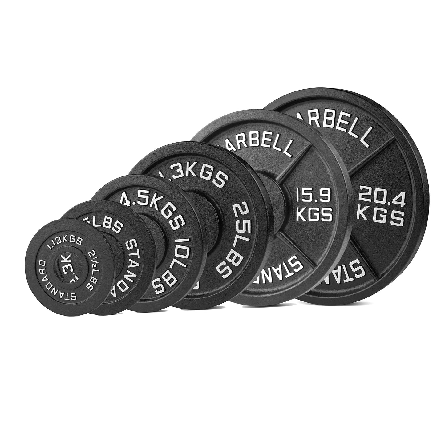 325 Lb Olympic Iron Weight Set